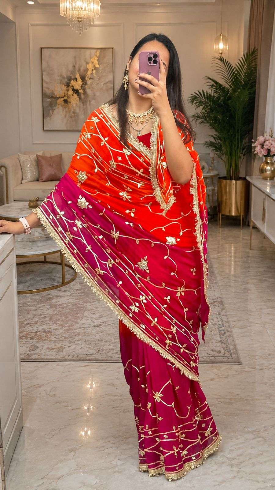 Royal Pure Nazmin Designer Lace Saree