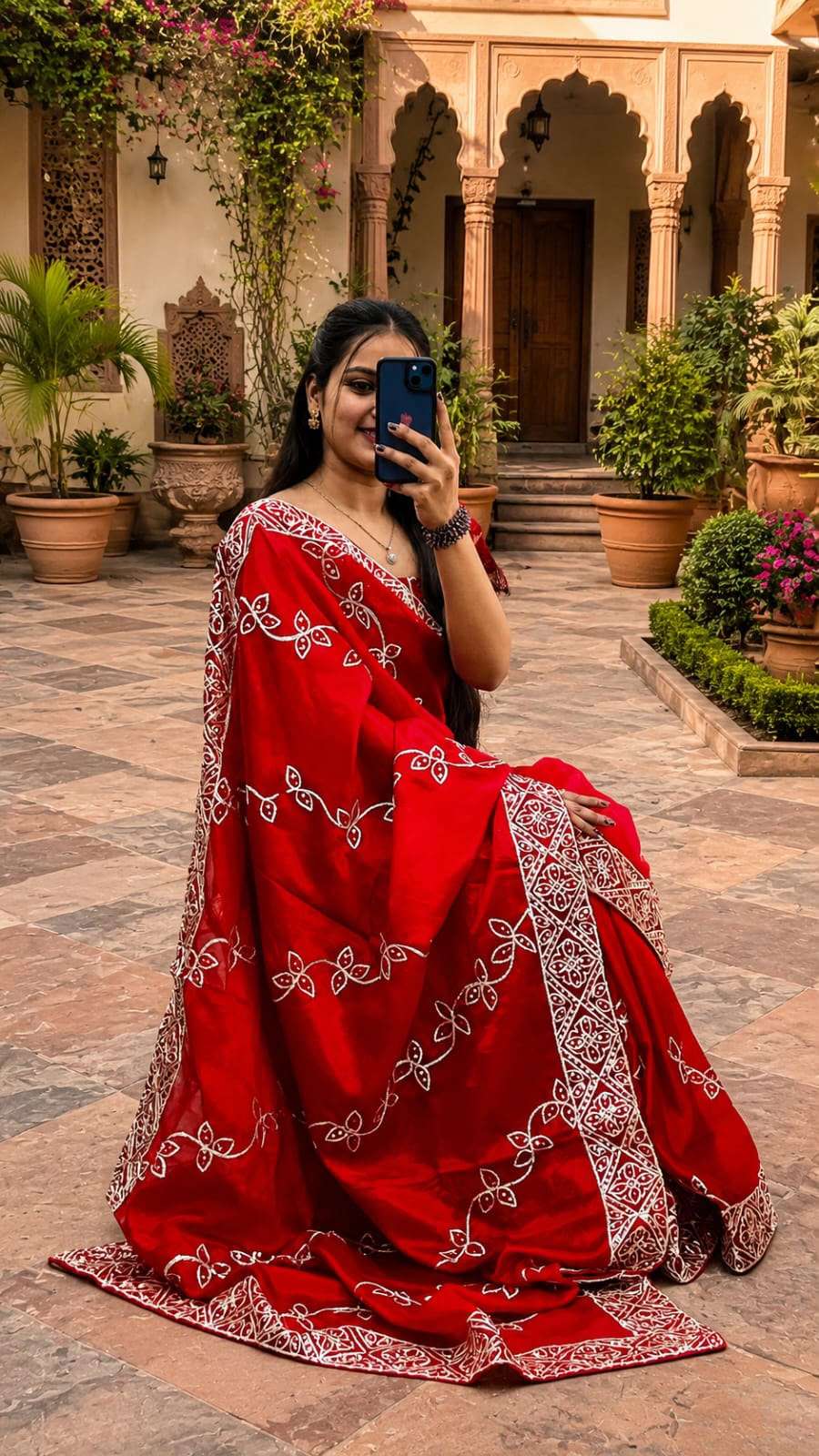 Royal Gota Work Designer Party Wear Saree